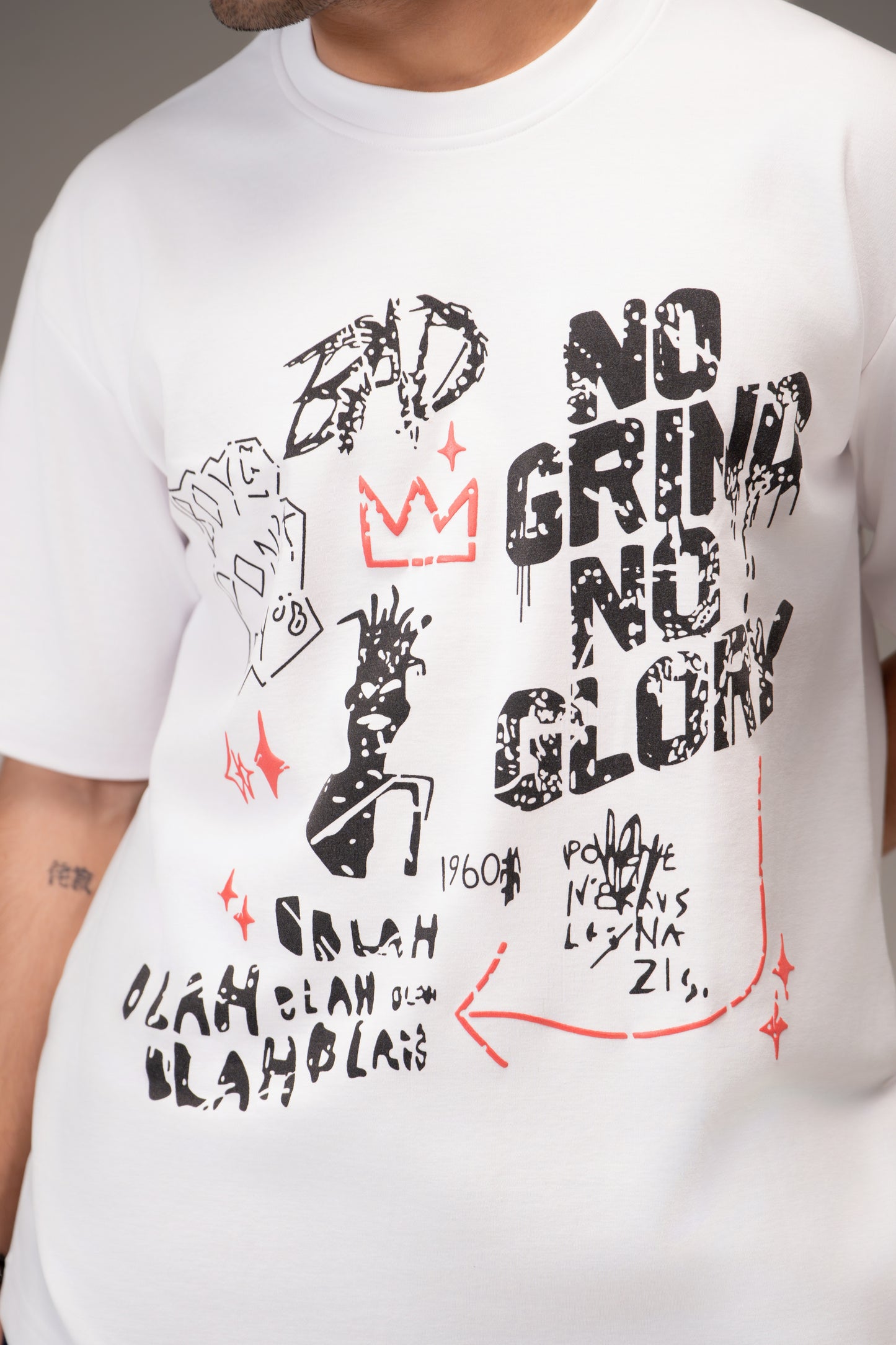 RCLT NO GRIND NO GLORY TEE